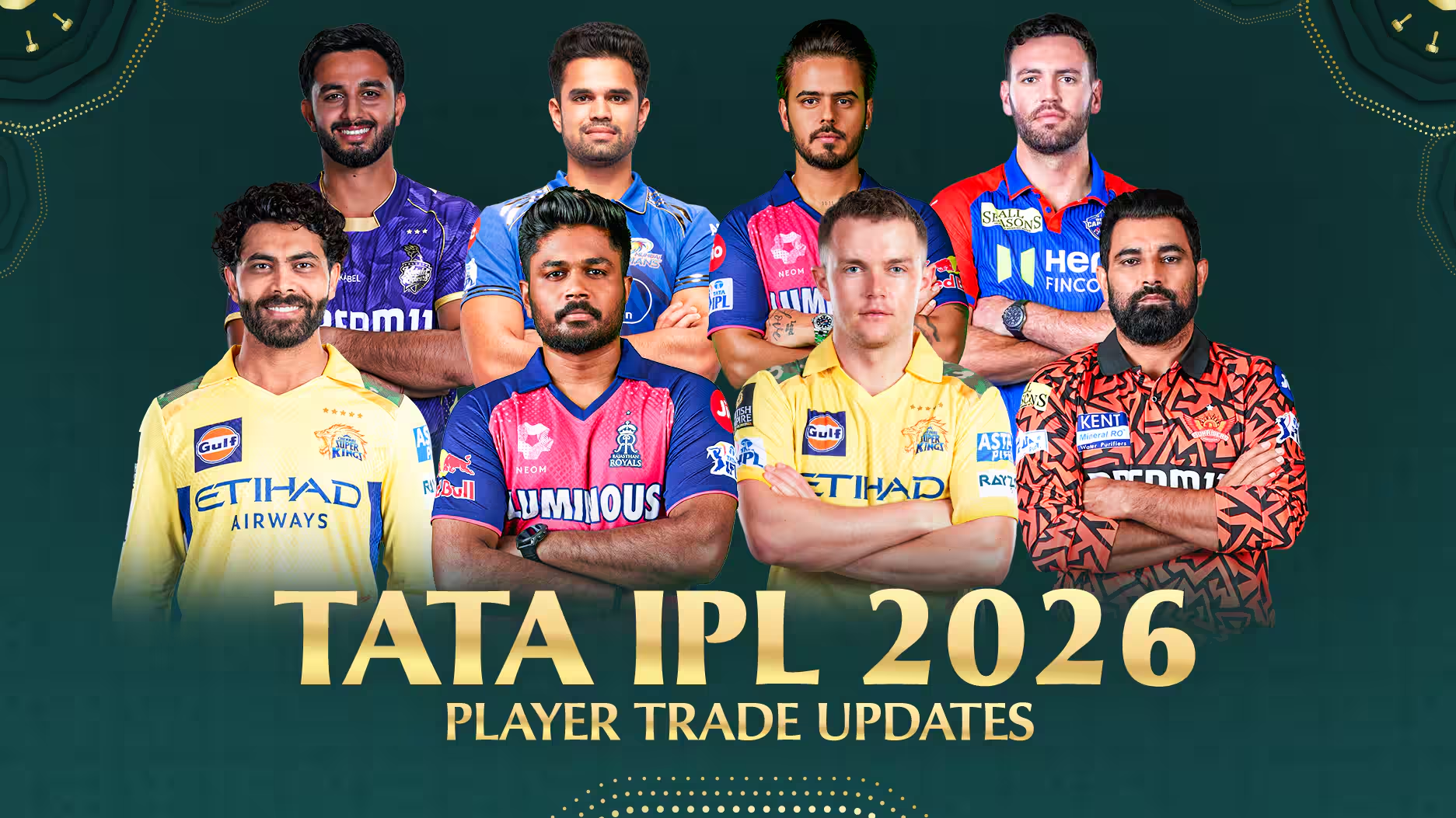 IPL 2026 all teams and captains - Tigerdesert7